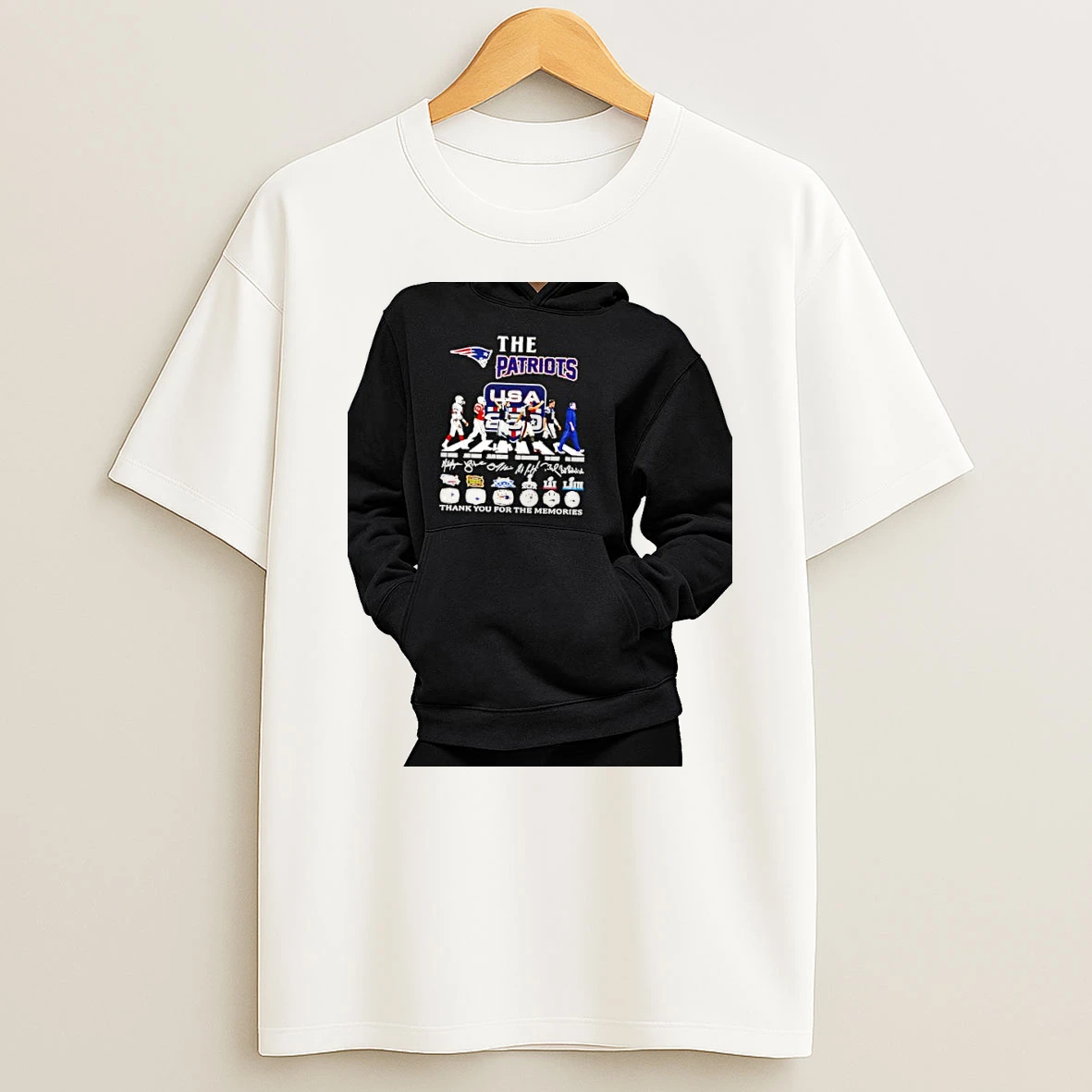 Officials Tom Brady Bill Belichick New England Patriots The Patriots Thank You For The Memories Signature Premium T Shirt Sweatshirt Hoodie