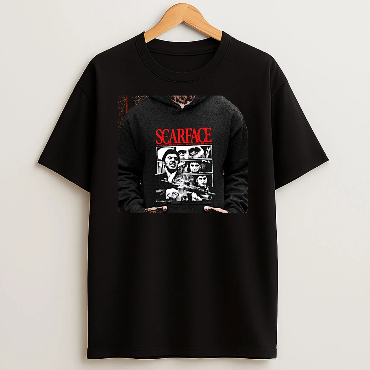 Officials Tony Montana Scarface All I Have In This World Is My Balls And My Word Premium T Shirt Sweatshirt Hoodie
