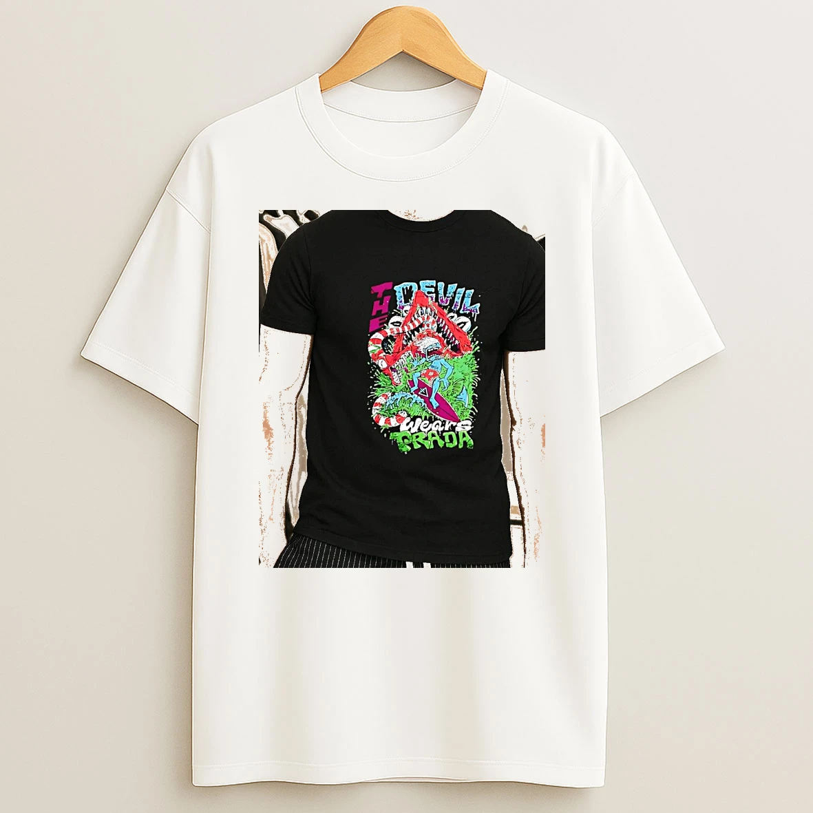 Officials Top Surfer Riding The Devil Wears Prada Premium T Shirt Sweatshirt Hoodie