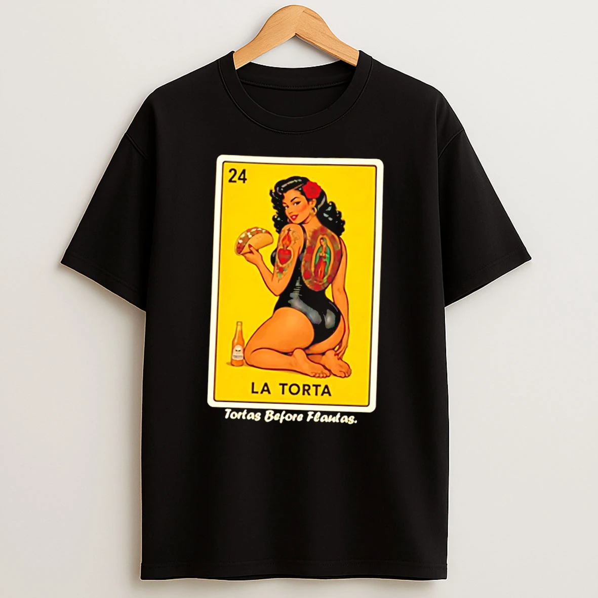 Officials Tortas Before Flautas Card Tee Premium T Shirt Sweatshirt Hoodie