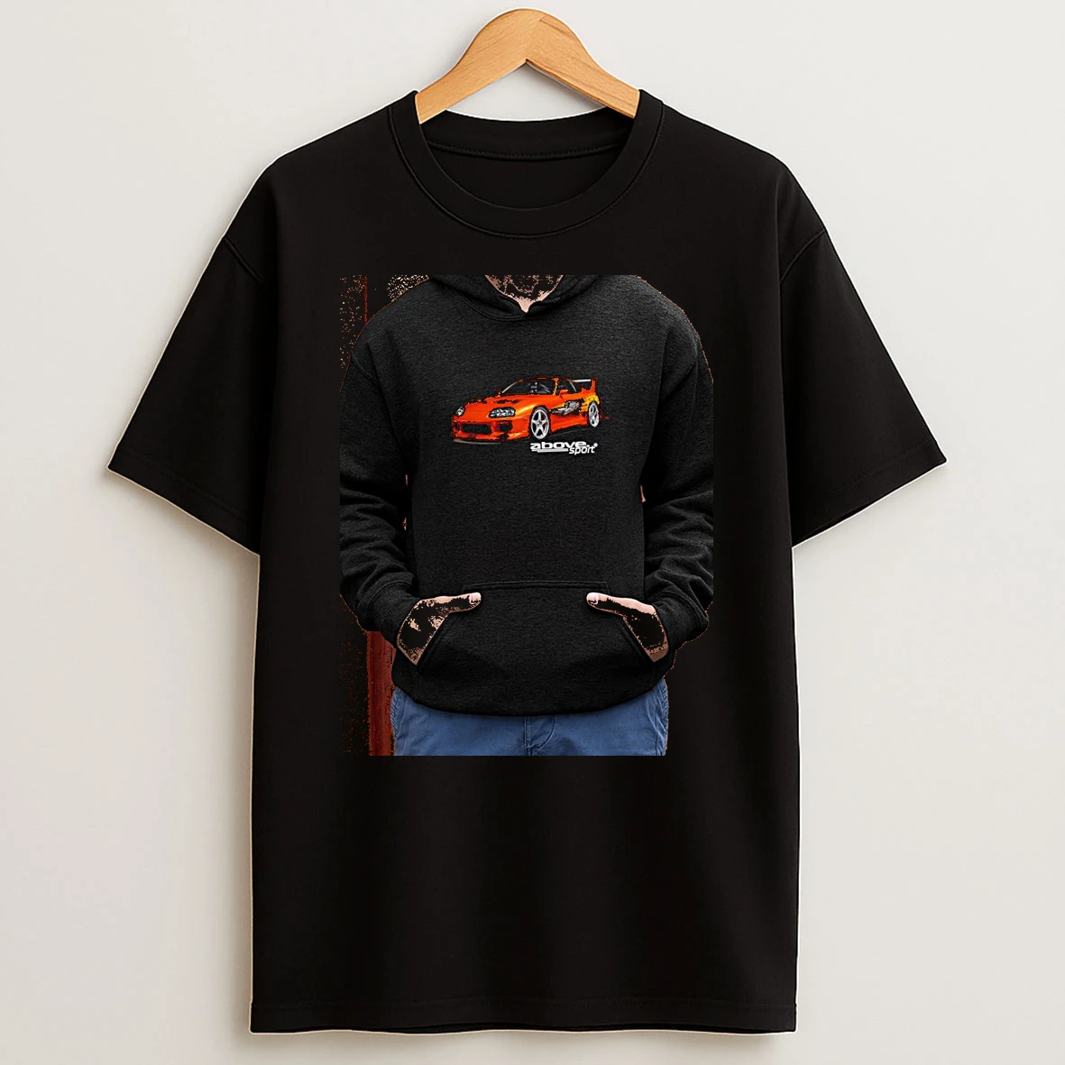 Officials Toyota Supra The Fast And The Furious Brian Oconner Above Sport Premium T Shirt Sweatshirt Hoodie