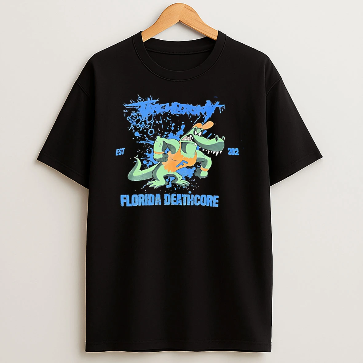 Officials Trapped Under Ice Florida Deathcore Gator Tee Premium T Shirt Sweatshirt Hoodie