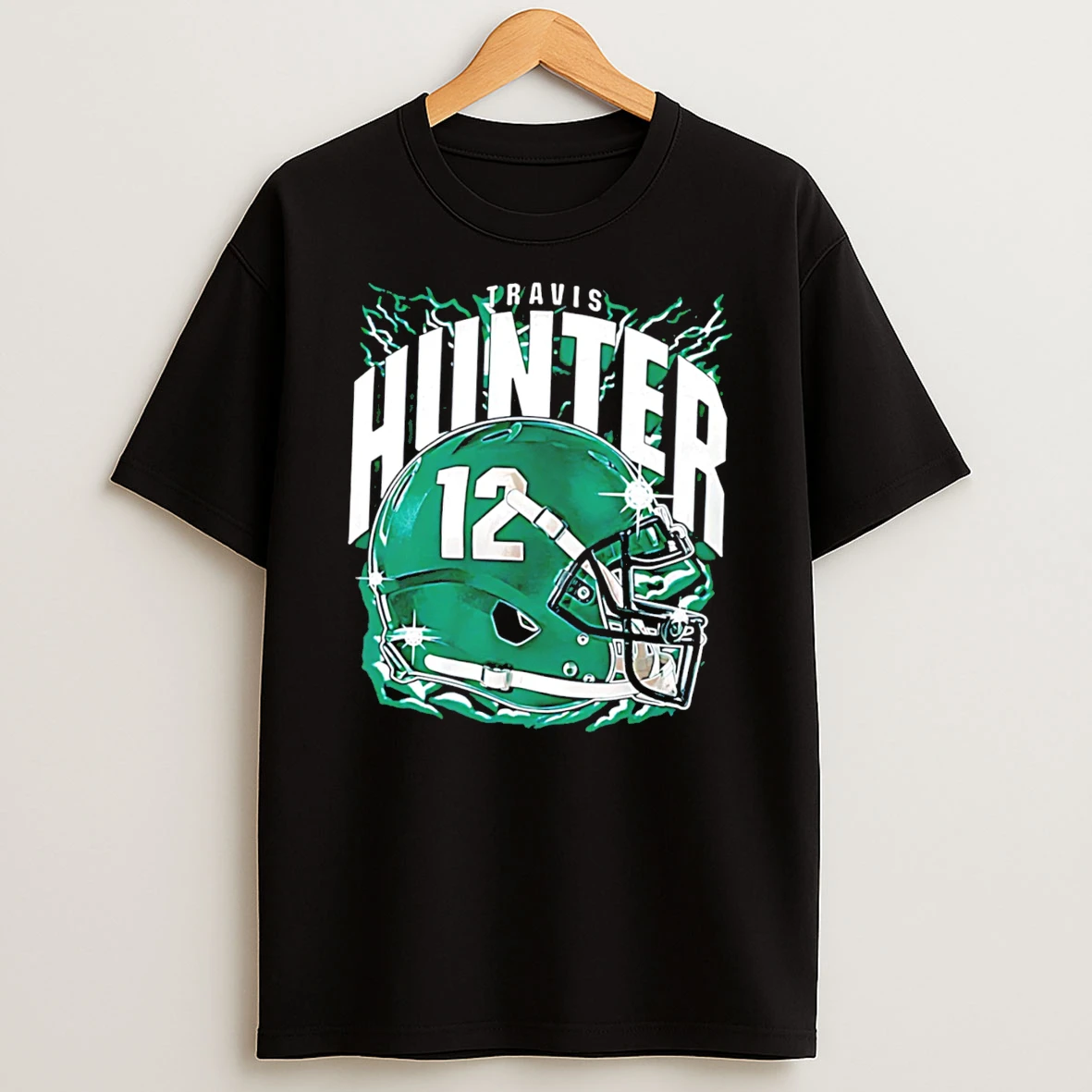 Officials Travis Hunter Jacksonville Jaguars Retro Helmet Tee Premium T Shirt Sweatshirt Hoodie