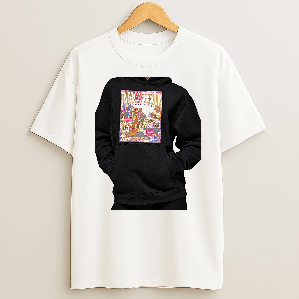 Officials Twerk 2 Freedom Pride Party Purp Bodegaparty Chloe Lallouz Bush Dyke Bar Nyc Premium T Shirt Sweatshirt Hoodie