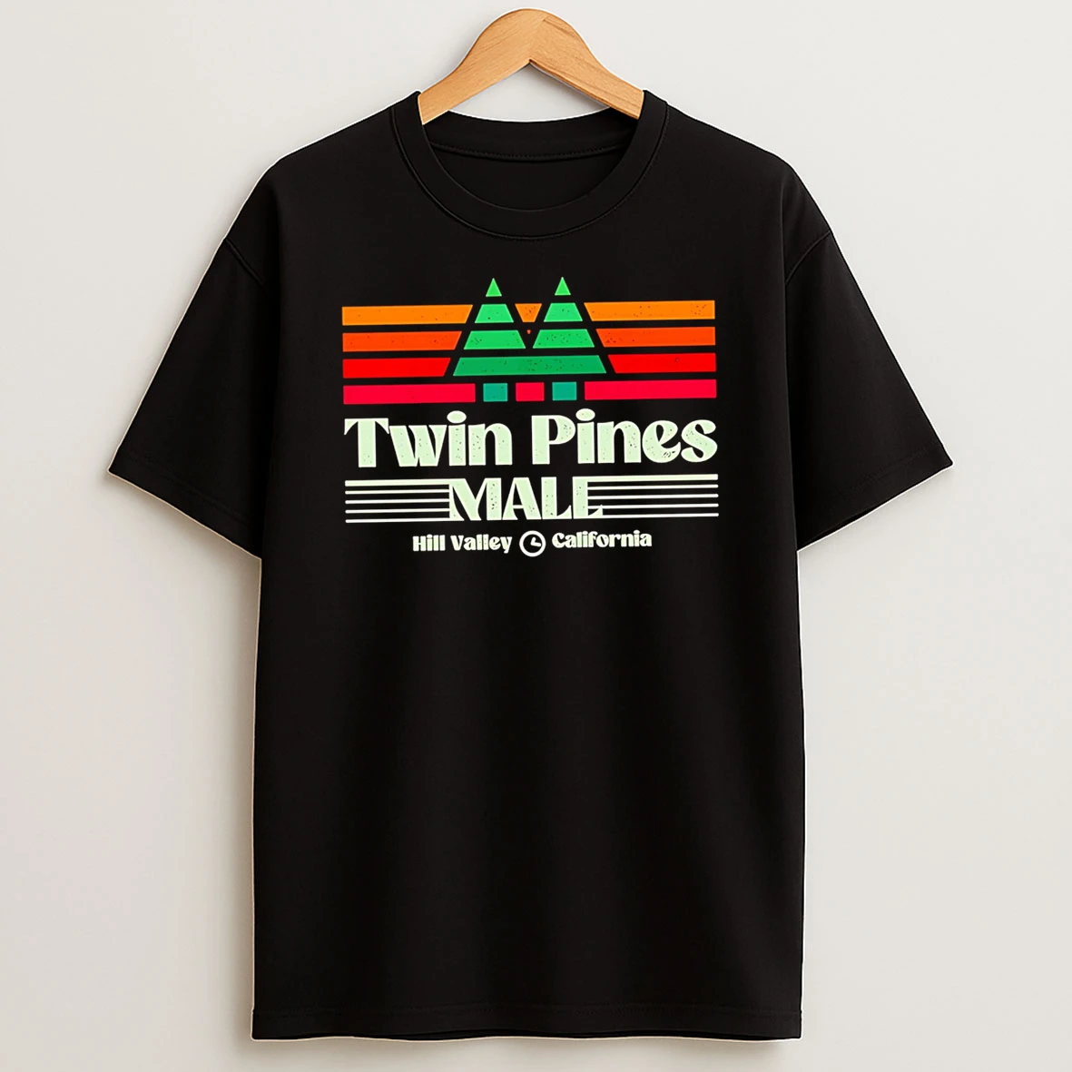 Officials Twin Pines Male Hill Valley California Back To The Future Premium T Shirt Sweatshirt Hoodie