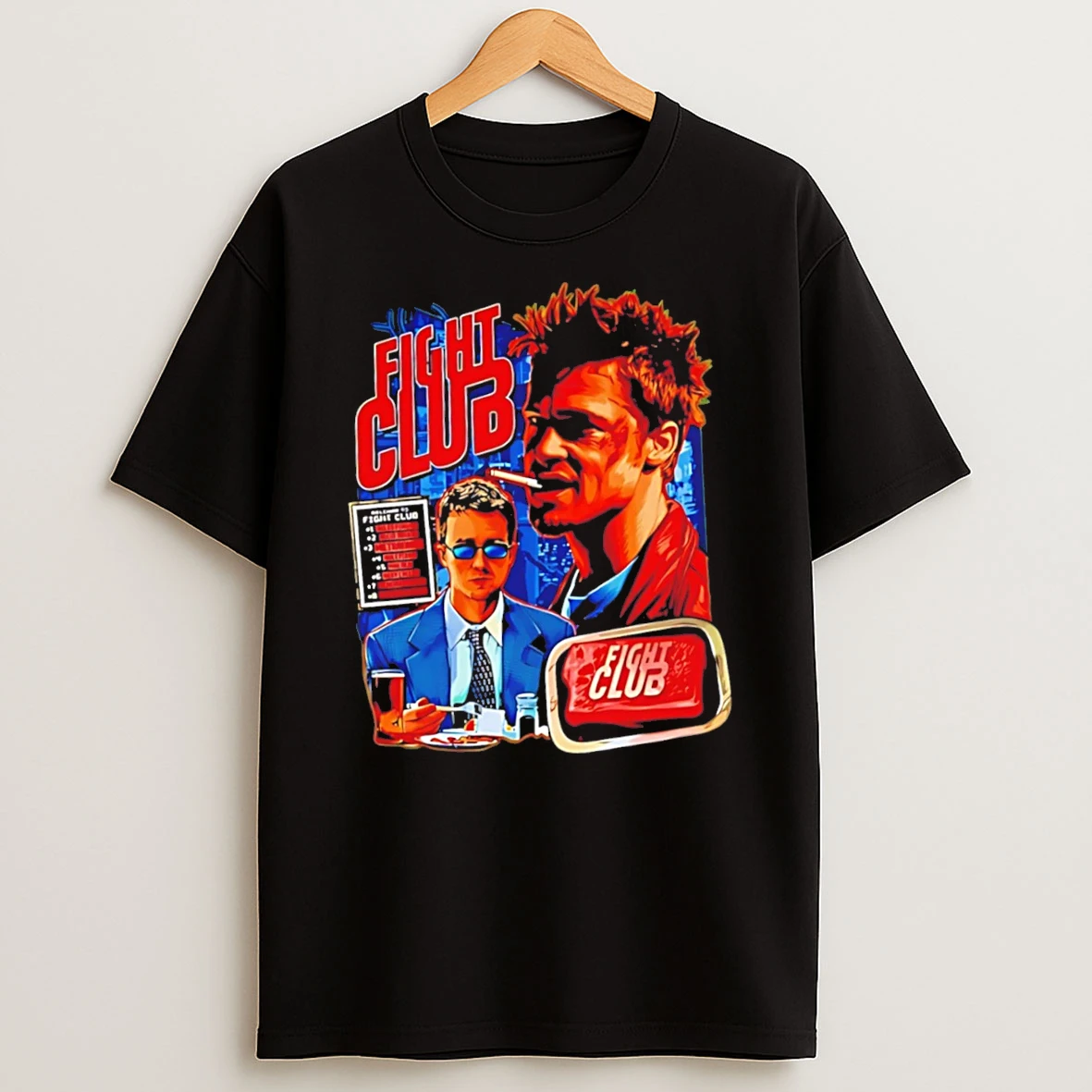 Officials Tyler Durden The Narrator Fight Club Welcome To Fight Club Do Not Talk About Tee Premium T Shirt Sweatshirt Hoodie