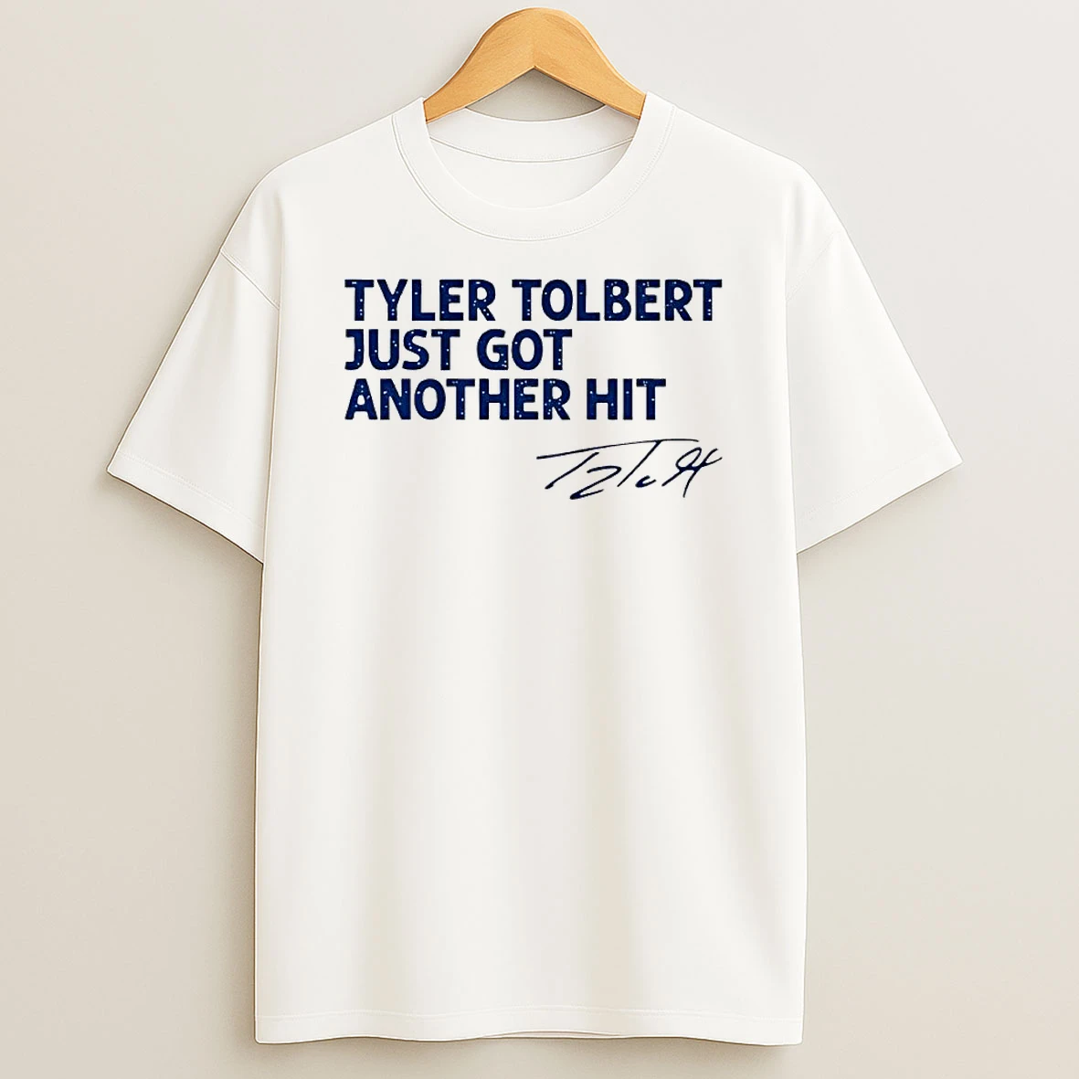 Officials Tyler Tolbert Just Got Another Hit Kansas City Royals Premium T Shirt Sweatshirt Hoodie