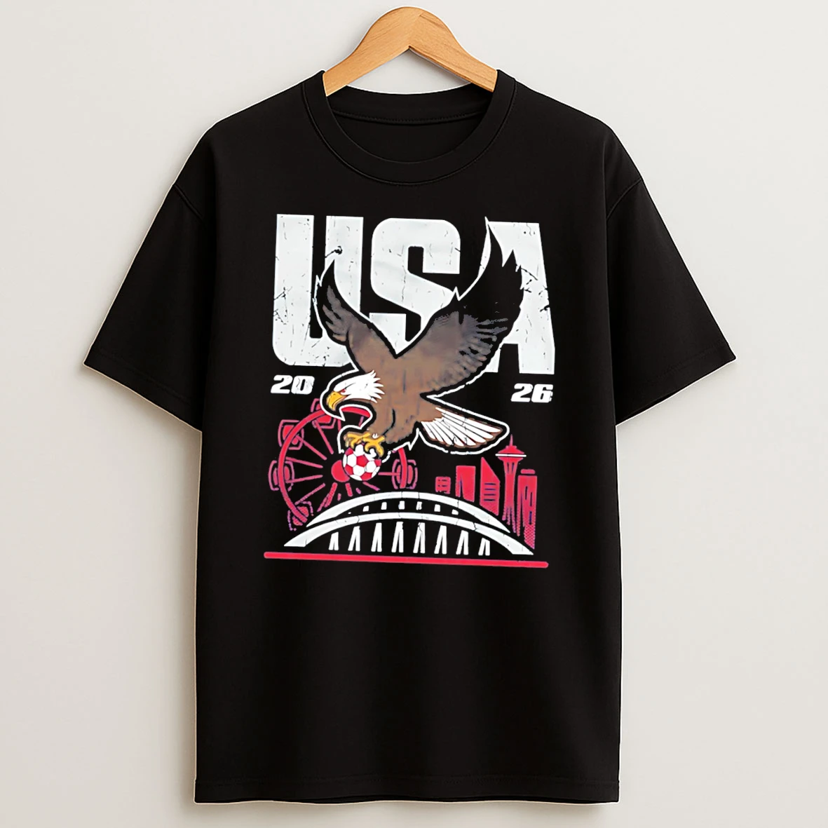 Officials Usa Road To Glory Seattle Skyline Tee Premium T Shirt Sweatshirt Hoodie