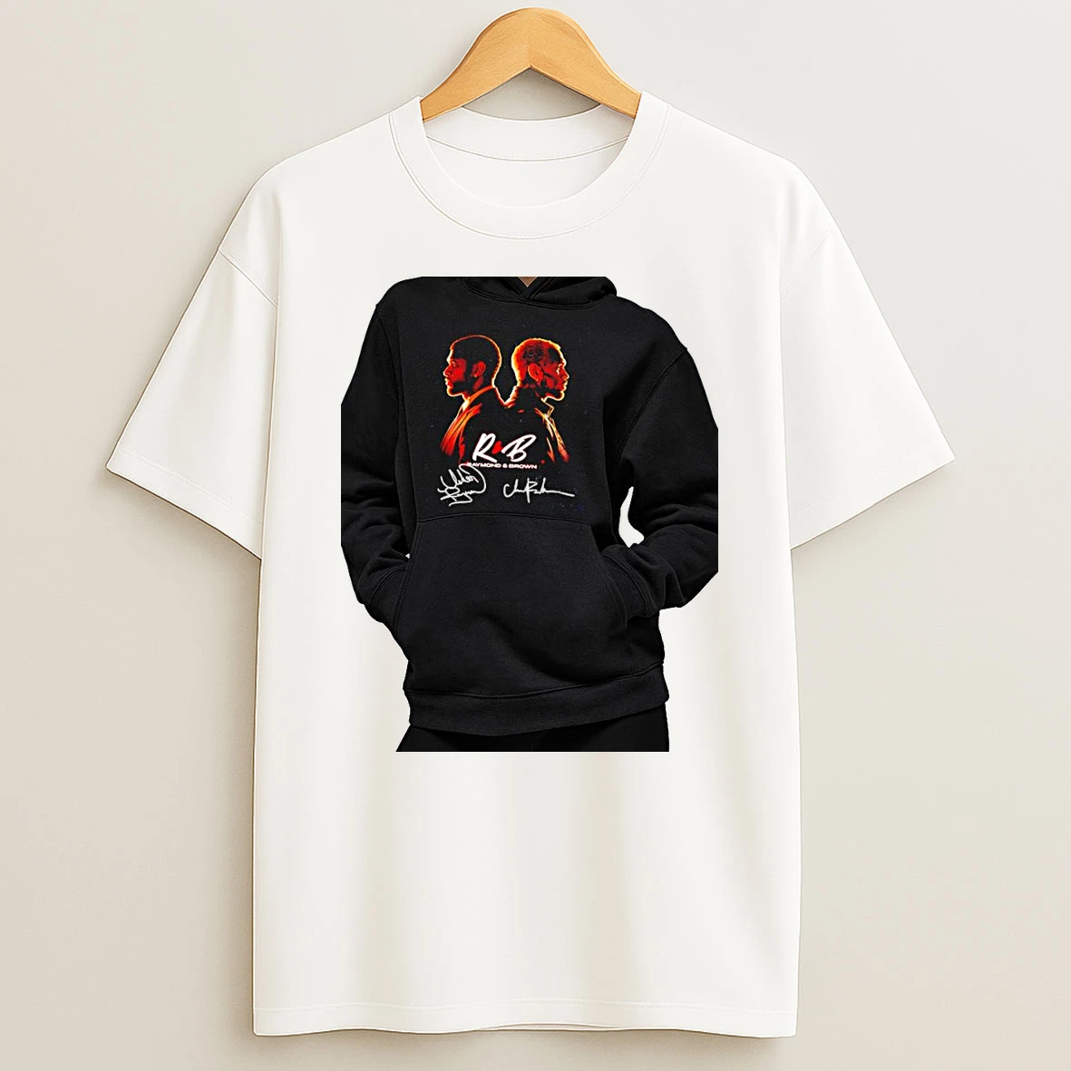 Officials Usher Raymond And Chris Brown R And B Signature Premium T Shirt Sweatshirt Hoodie