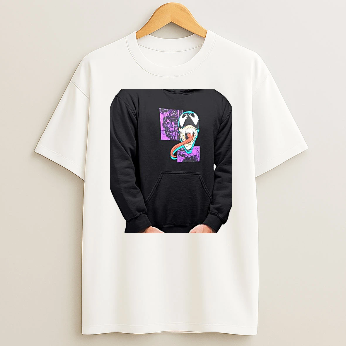 Officials Venom Marvel Comics Character Comic Premium T Shirt Sweatshirt Hoodie