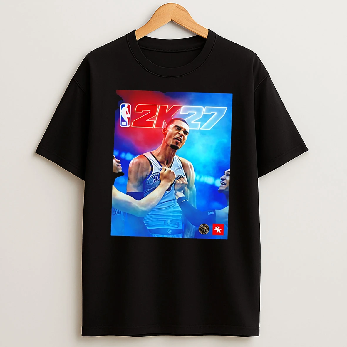 Officials Victor Wembanyama San Antonio Spurs Nba 2k27 Tee Premium T Shirt Sweatshirt Hoodie