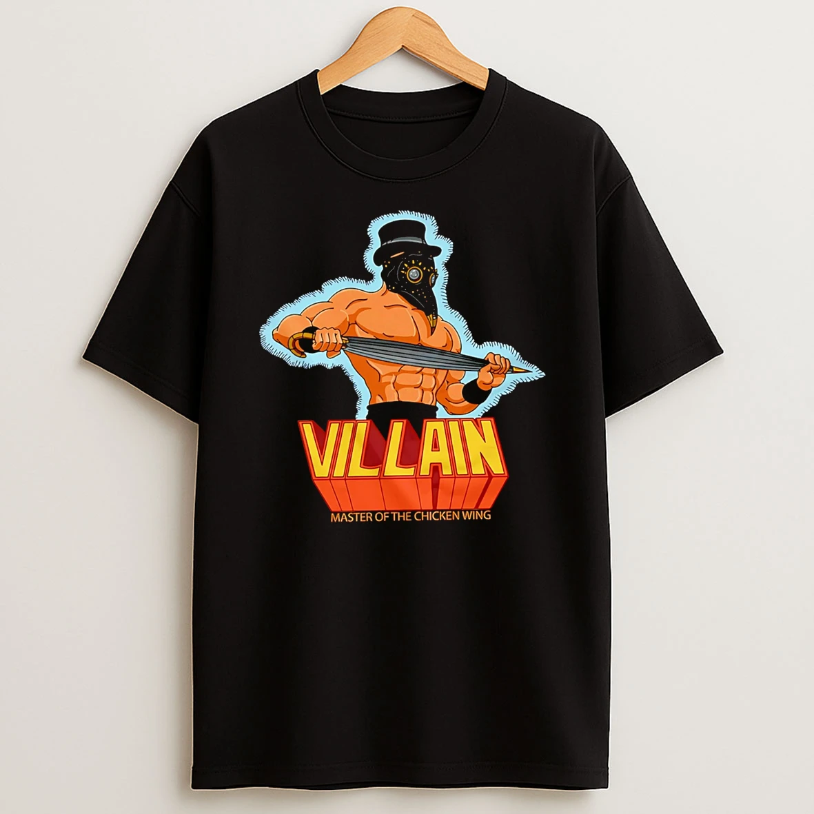 Officials Villain Master Of The Chicken Wing Plague Doctor With Umbrella Premium T Shirt Sweatshirt Hoodie