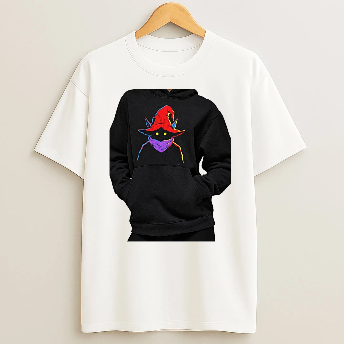 Officials Vivi Ornitier Final Fantasy Black Mage Character Silhouette Art Fan Art Cotton Premium T Shirt Sweatshirt Hoodie