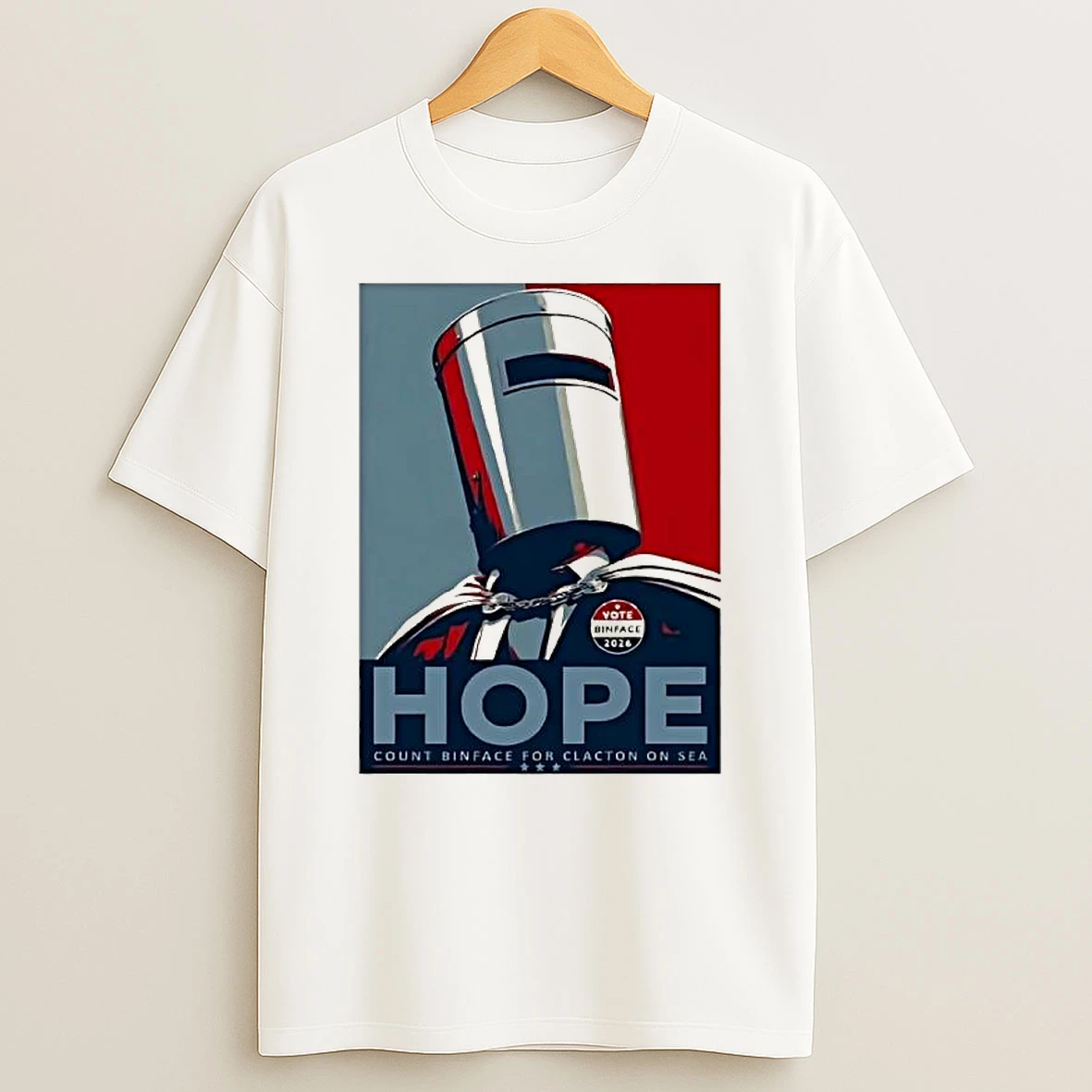 Officials Vote Binface 2026 Count For Clacton On Sea Hope Premium T Shirt Sweatshirt Hoodie