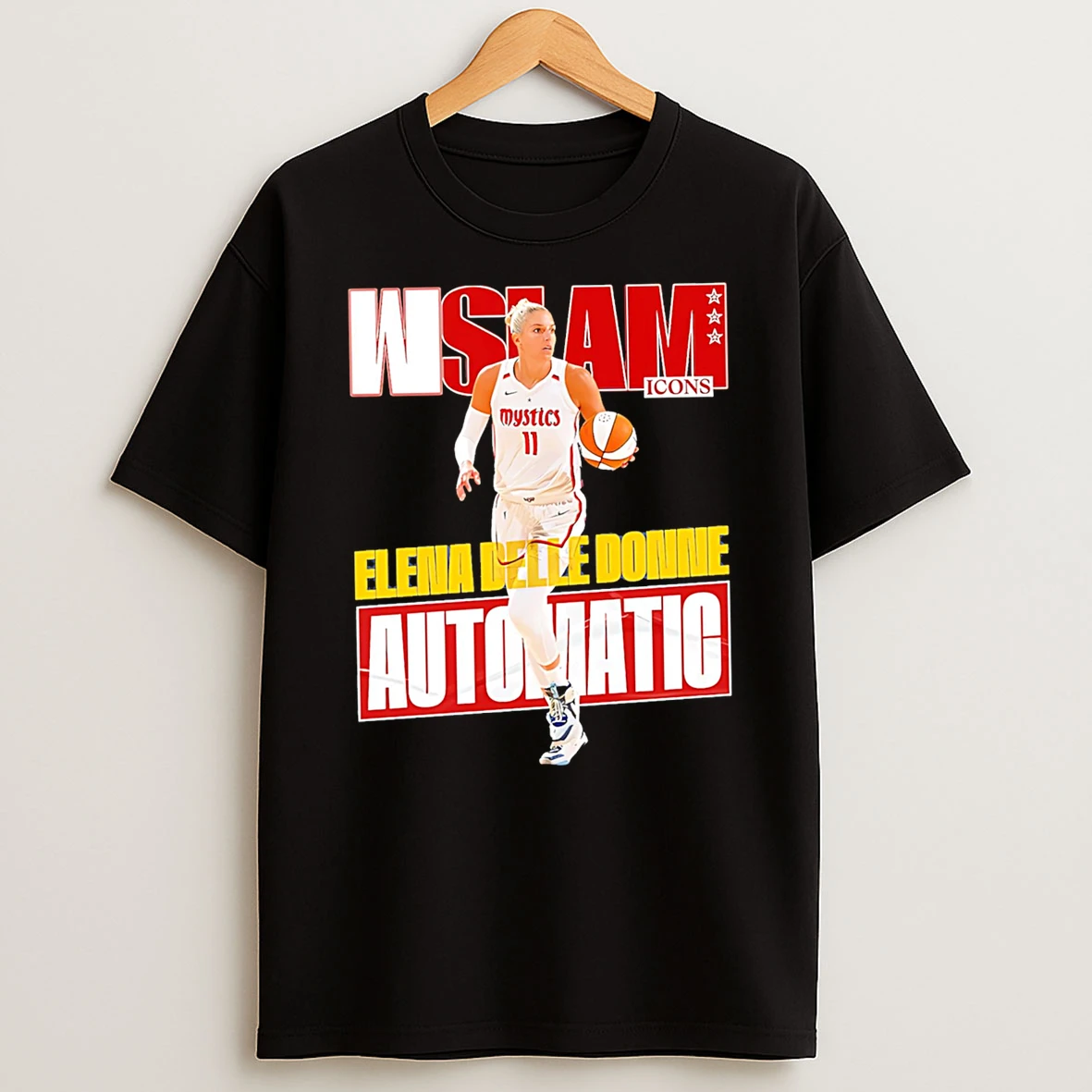 Officials Wslam Icons Elena Delle Donne Automatic Mystics Premium T Shirt Sweatshirt Hoodie