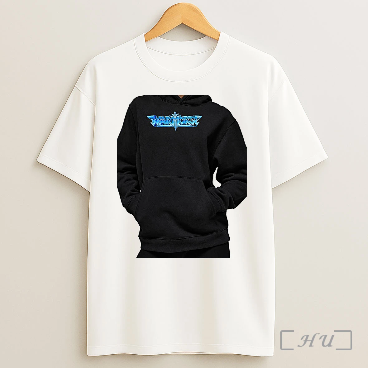 Officials Warhorse Heavy Metal Logo Sword Shirt