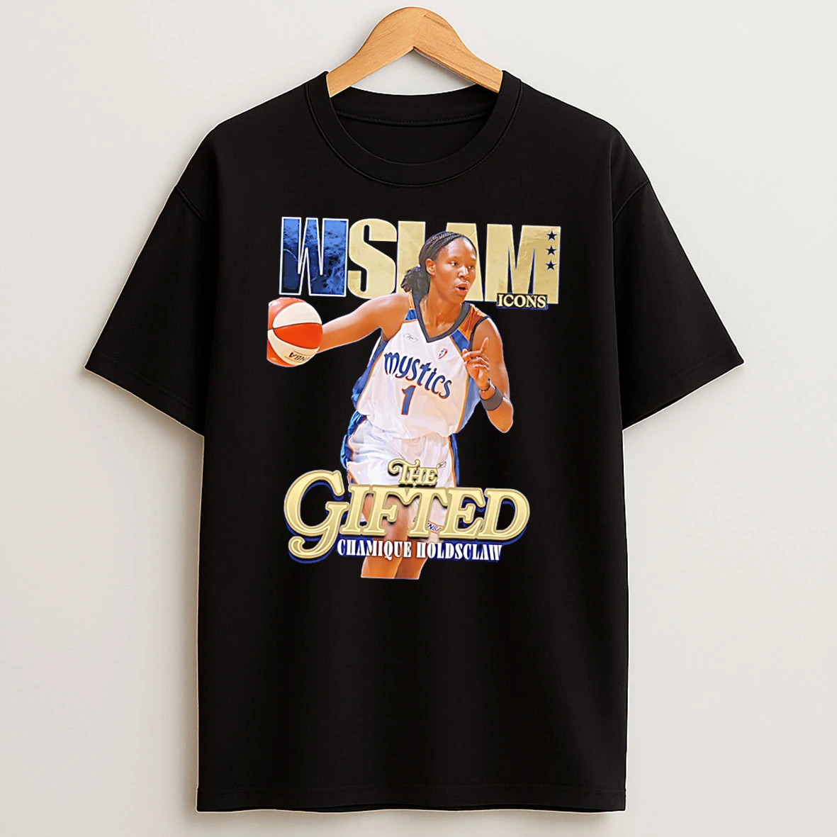 Officials Washington Mystics Chamique Holdsclaw The Gifted Wslam Tee Premium T Shirt Sweatshirt Hoodie