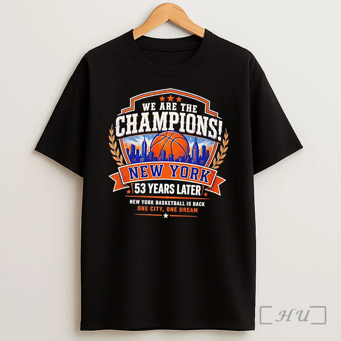 Officials We Are The Champions New York Knicks 53 Years Later 2026 Tee Shirt
