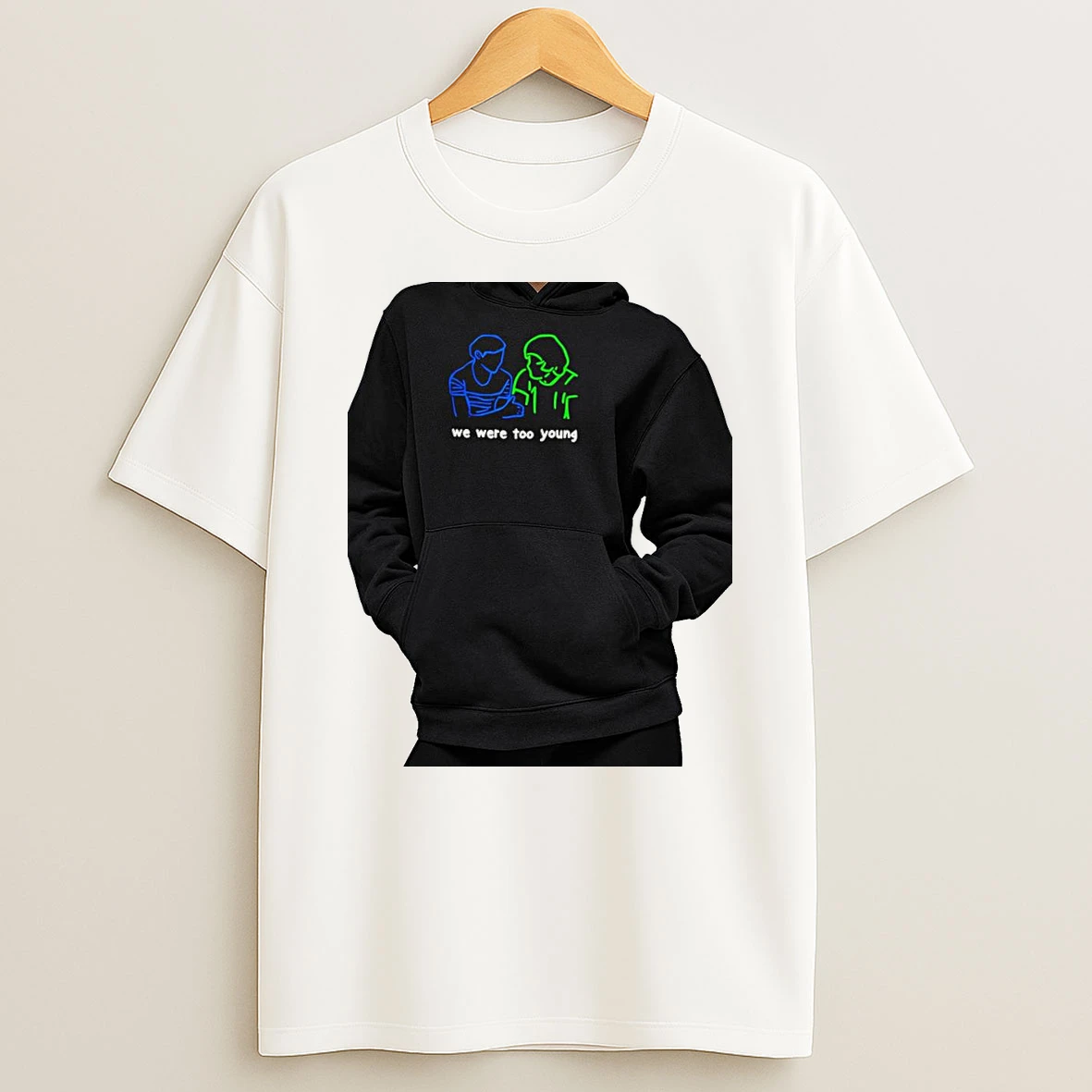Officials We Were Too Young Youth Fan Premium T Shirt Sweatshirt Hoodie