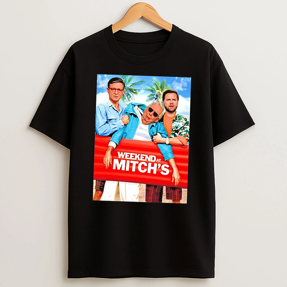 Officials Weekend At Mitchs Parody Mitch Mcconnell Tee Premium T Shirt Sweatshirt Hoodie
