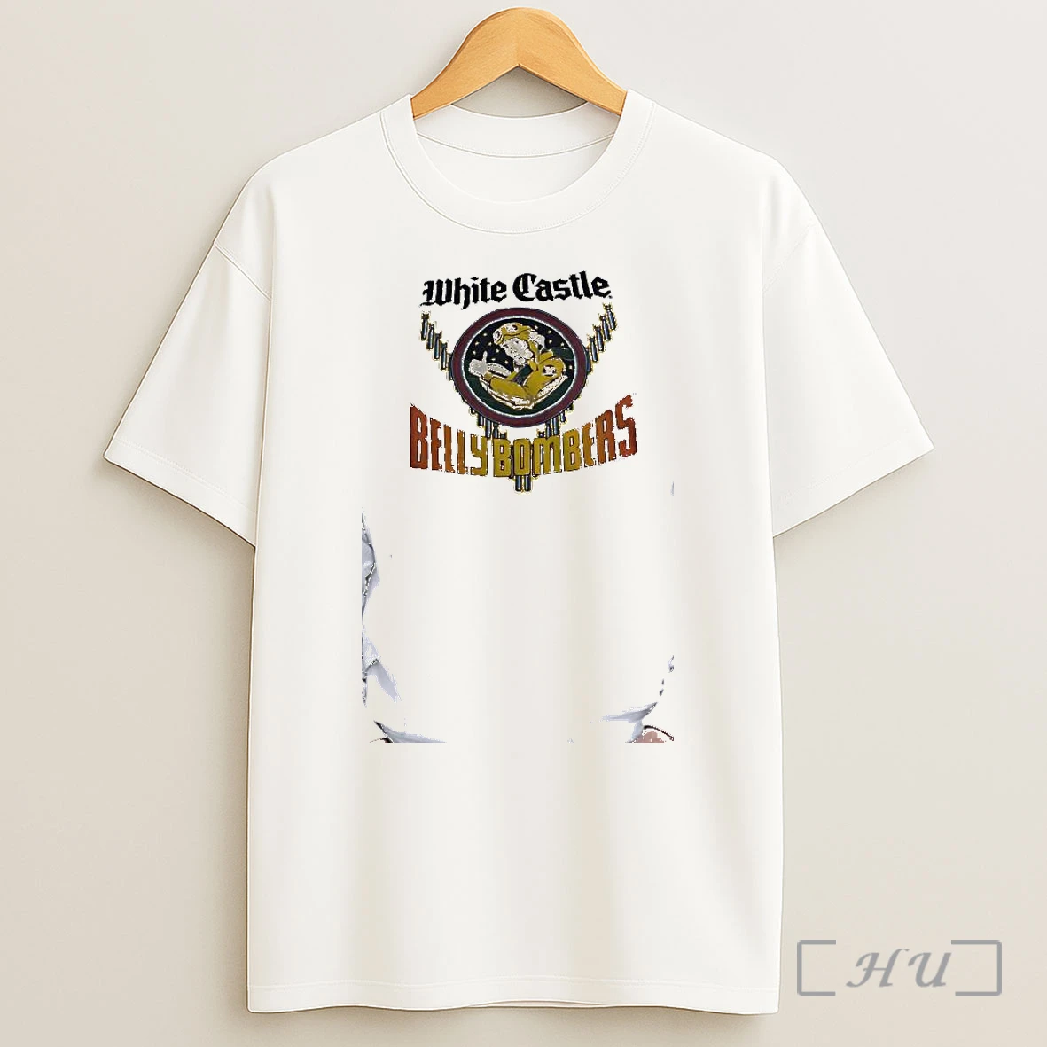 Officials White Castle Belly Bombers Shirt