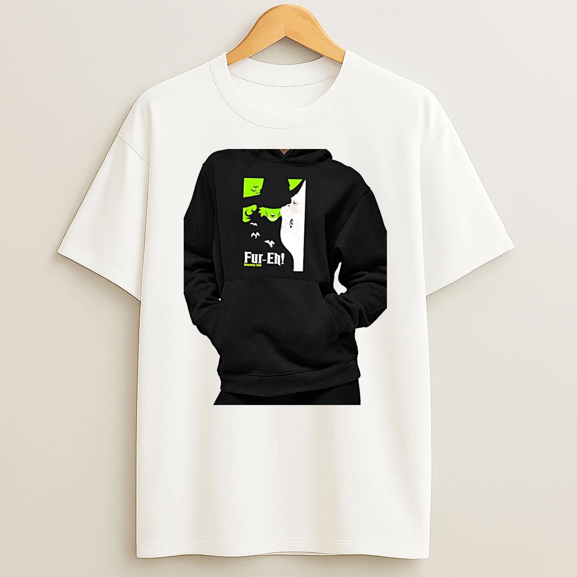 Officials Wicked Elphaba Glinda The Wizard Of Oz Fur Eh Broadway Tails Mascot Premium T Shirt Sweatshirt Hoodie