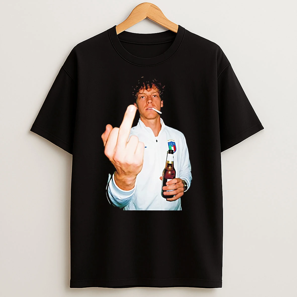 Officials Wimbledon 2026 Mens Singles Champion Italy Jannik Sinner Middle Finger Tee Premium T Shirt Sweatshirt Hoodie