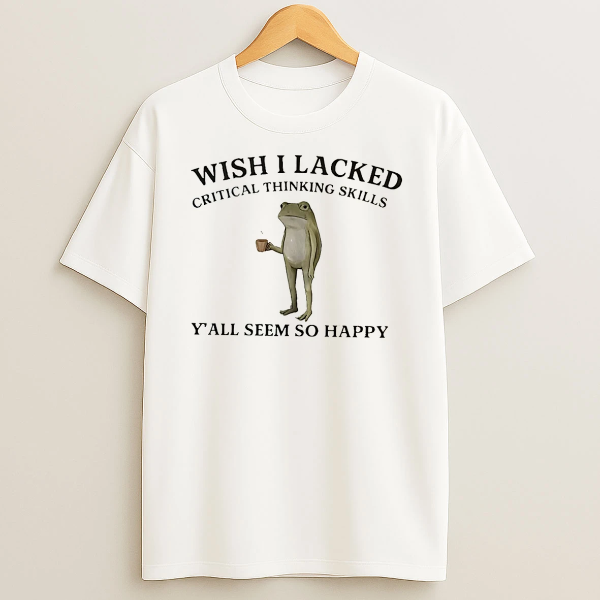 Officials Wish I Lacked Critical Thinking Skills Frog Tee Premium T Shirt Sweatshirt Hoodie