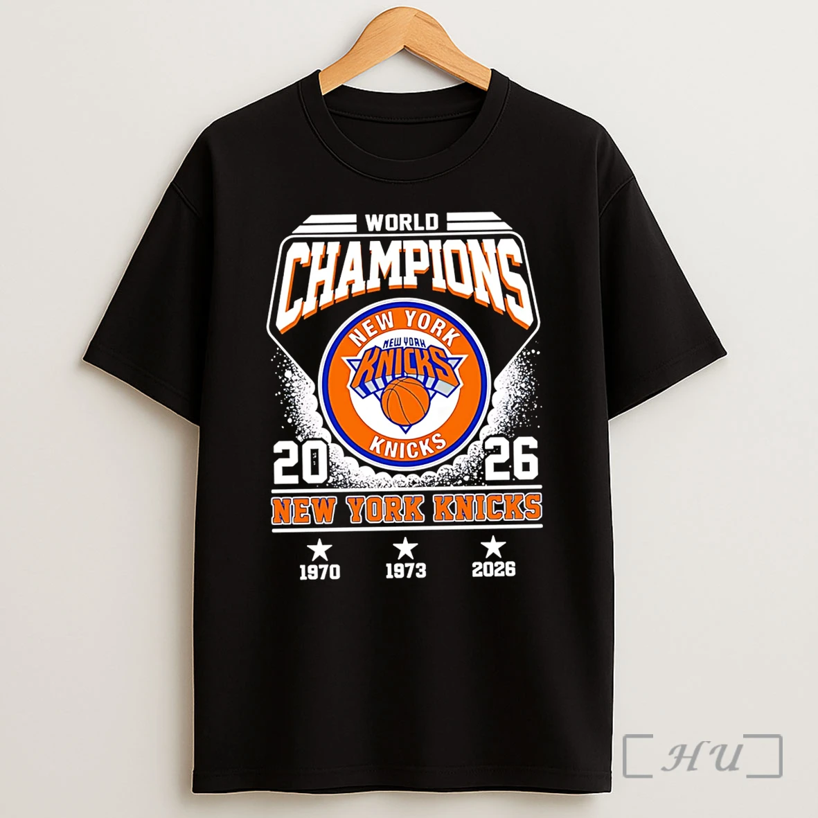 Officials World Champions New York Knicks 20 26 New York Knicks 1970 1973 2026 Shirt