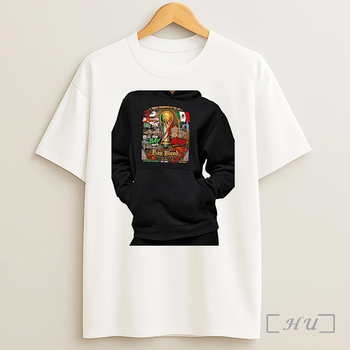 Officials World Champions Of The Bay Mexico Bay Blood Shirt