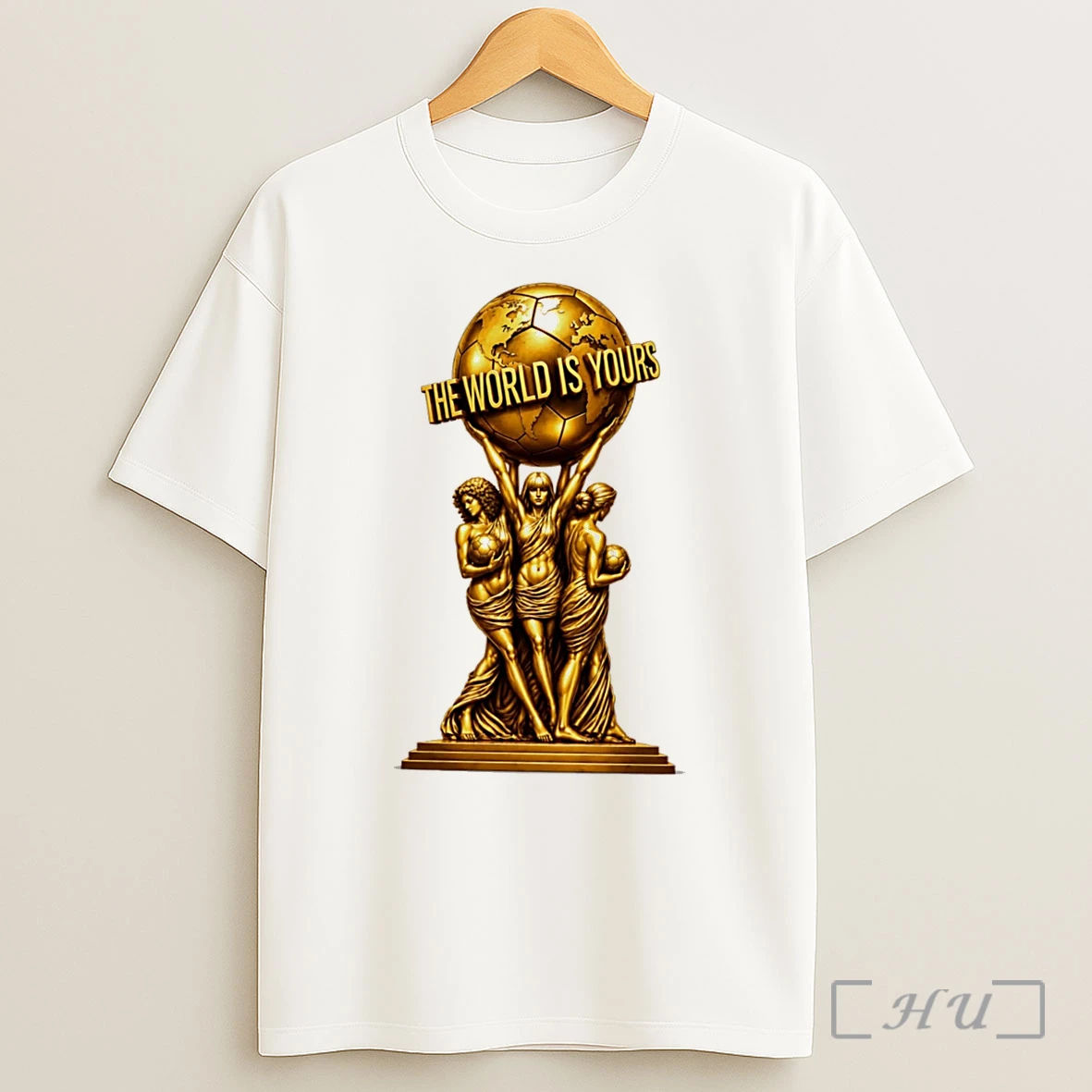 Officials World Cup 2026 The World Is Yours Trophy Tee Shirt