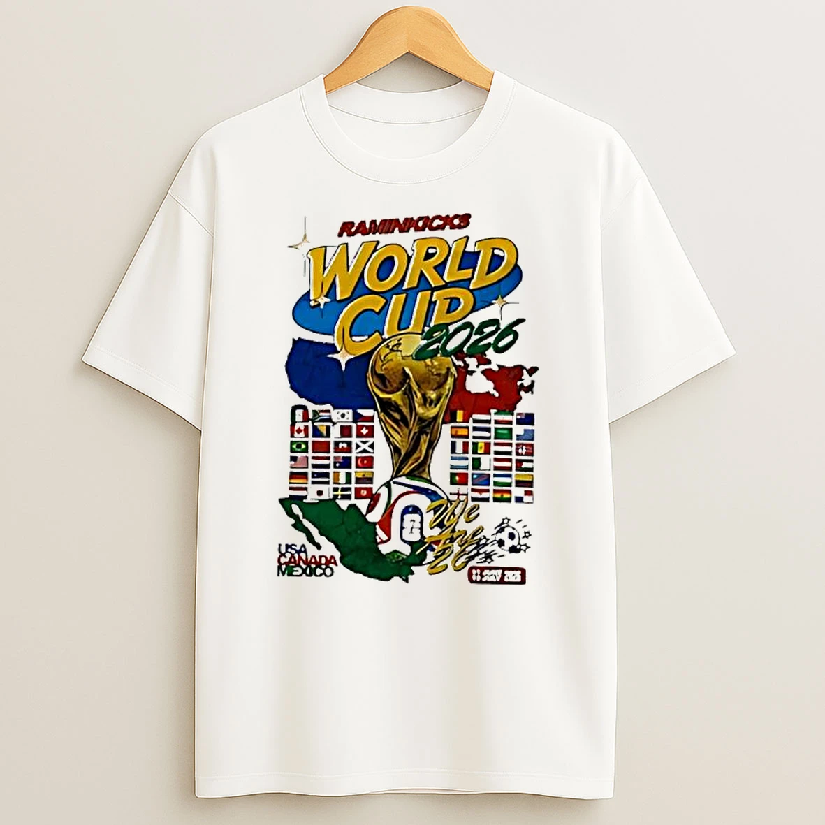Officials World Cup 2026 We Are 26 Usa Canada Mexico Premium T Shirt Sweatshirt Hoodie