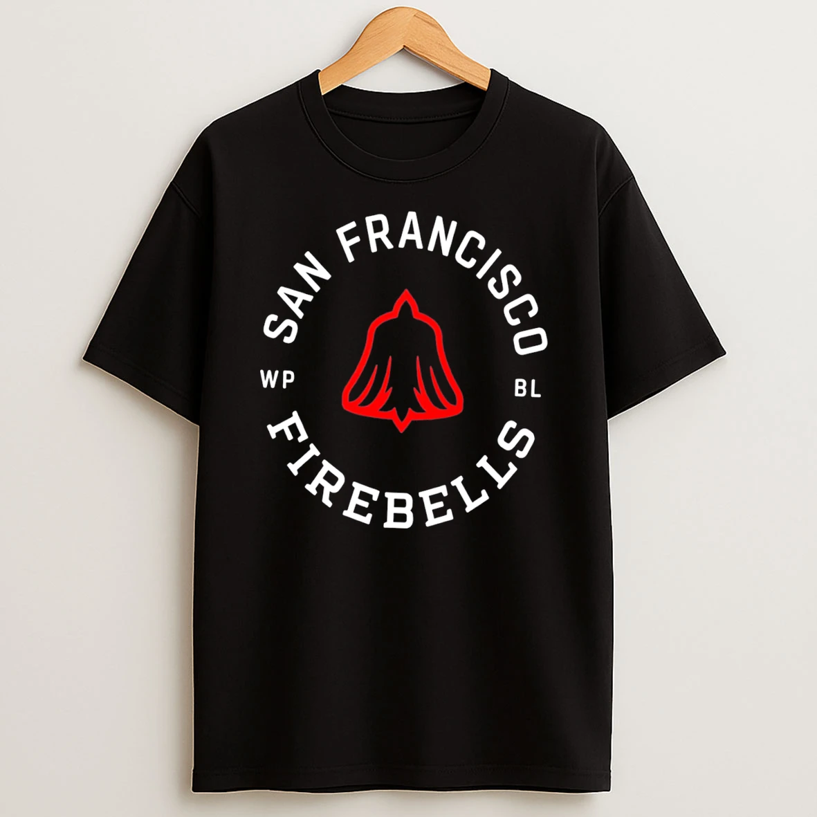 Officials Wpbl San Francisco Firebells New Uniform 2026 Tee Premium T Shirt Sweatshirt Hoodie