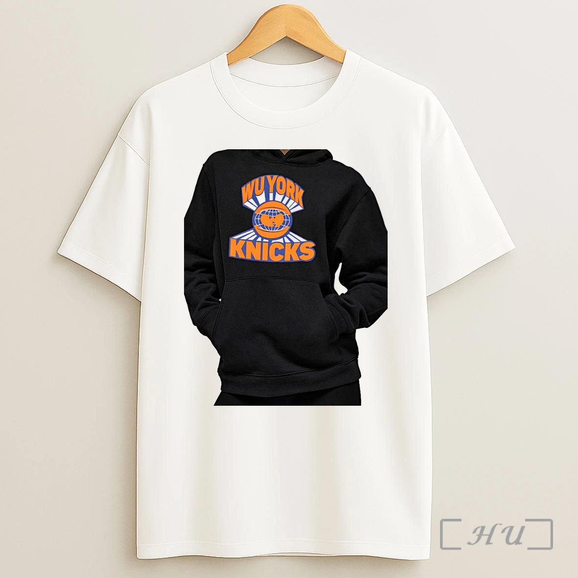 Officials Wu Tang Clan New York Knicks Wu York Knicks Mashup Logo Shirt