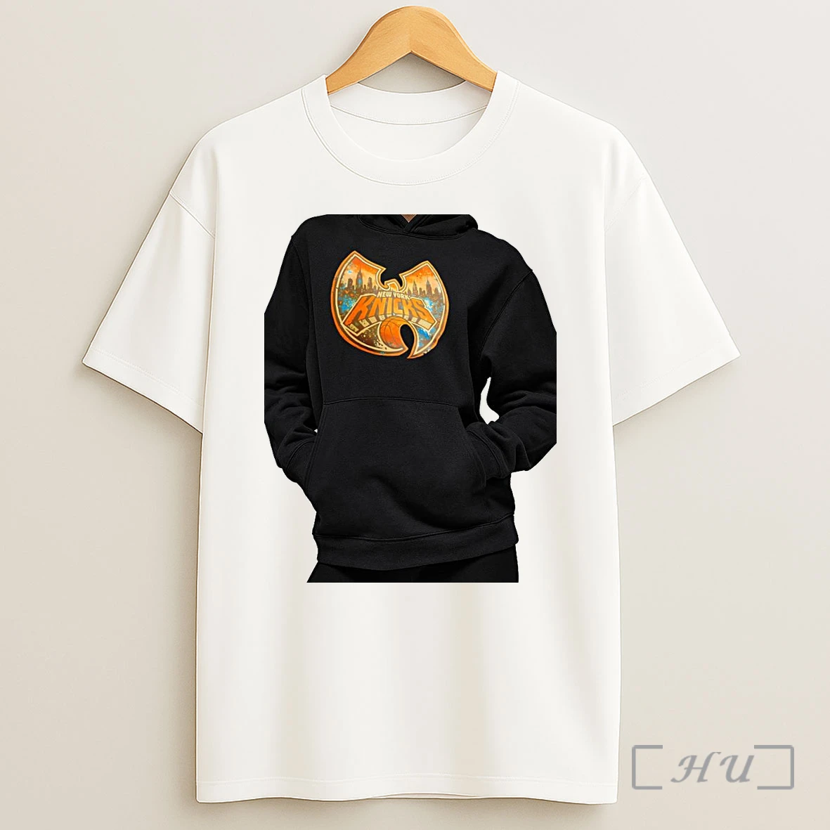 Officials Wu Tang New York Knicks City Skyline Shirt