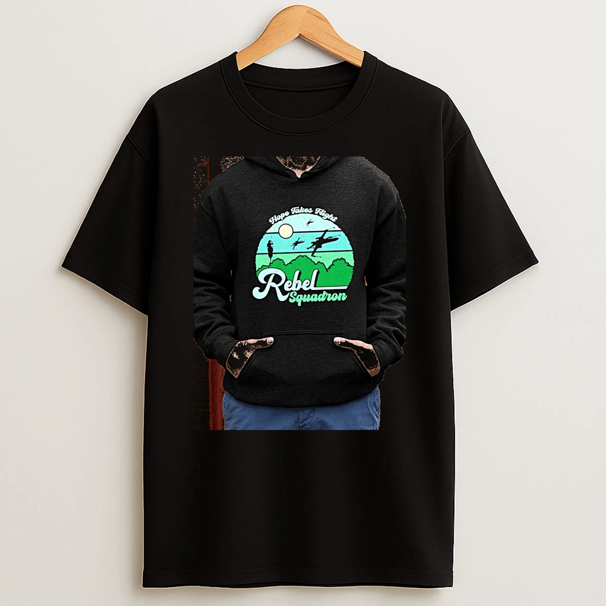 Officials X Wing Starfighters Rebel Alliance Hope Takes Flight Rebel Squadron Premium T Shirt Sweatshirt Hoodie