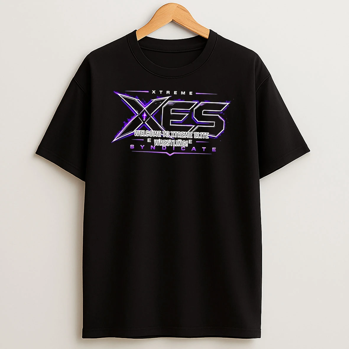 Officials Xes Welcome To Xtreme Elite Wrestling Syndicate Black Premium T Shirt Sweatshirt Hoodie