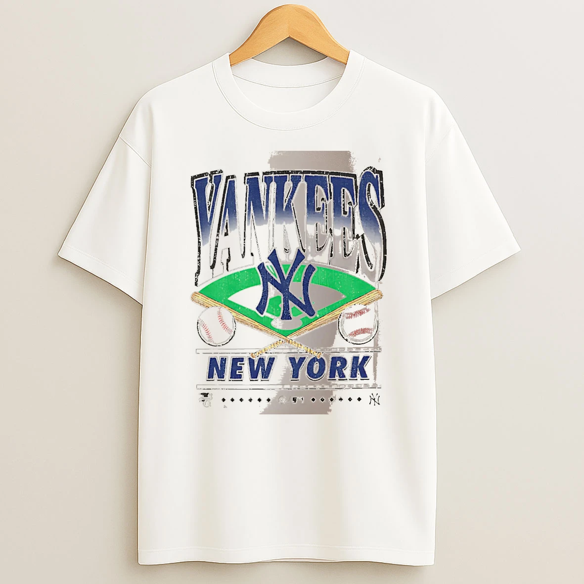 Officials Yankees New York Baseball White Premium T Shirt Sweatshirt Hoodie
