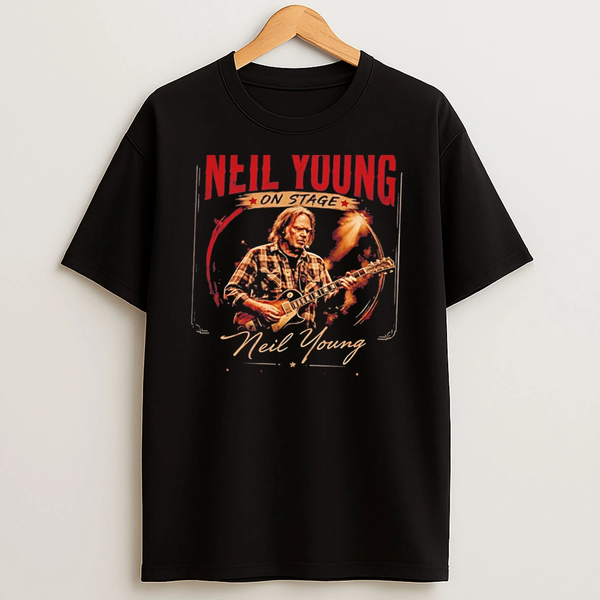 Officials Yes I Am Old But I Saw Neil Young On Stage Legendary Guitarist Tee Premium T Shirt Sweatshirt Hoodie