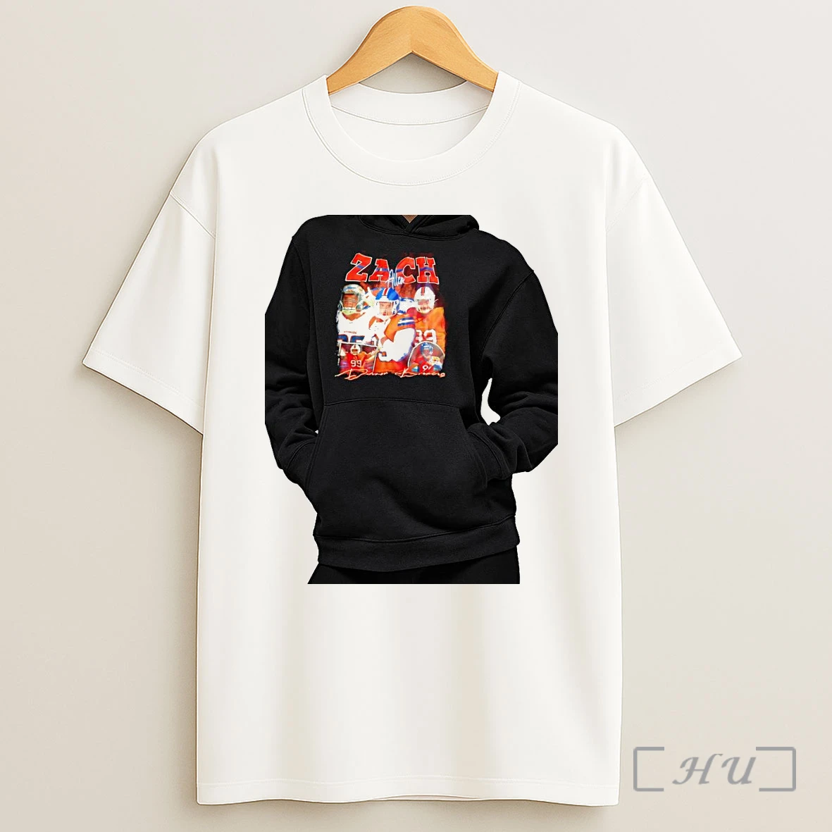 Officials Zach Allen Denver Broncos Graphic Shirt