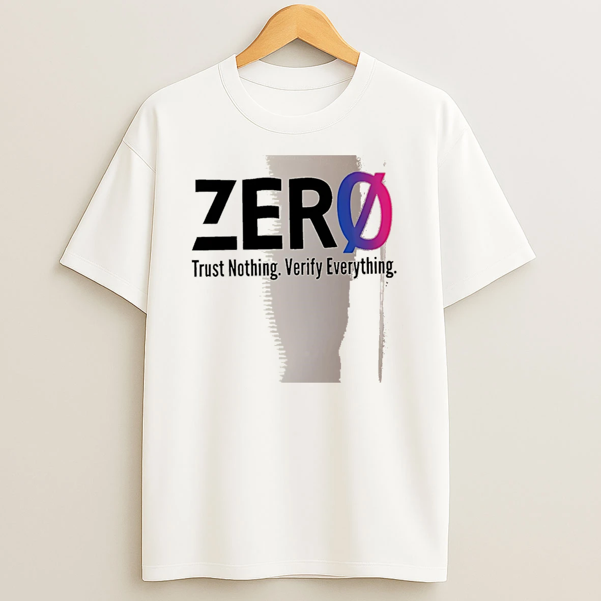Officials Zero Trust Nothing Verify Everything White Premium T Shirt Sweatshirt Hoodie