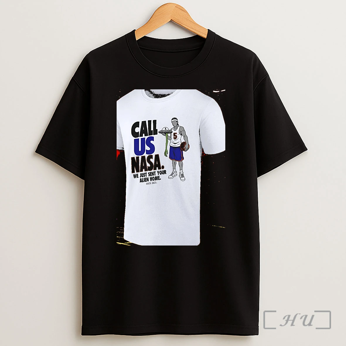 Officials Jose Alvarado New York Knicks Wemby Call Us Nasa We Just Sent Your Alien Go Home Shirt