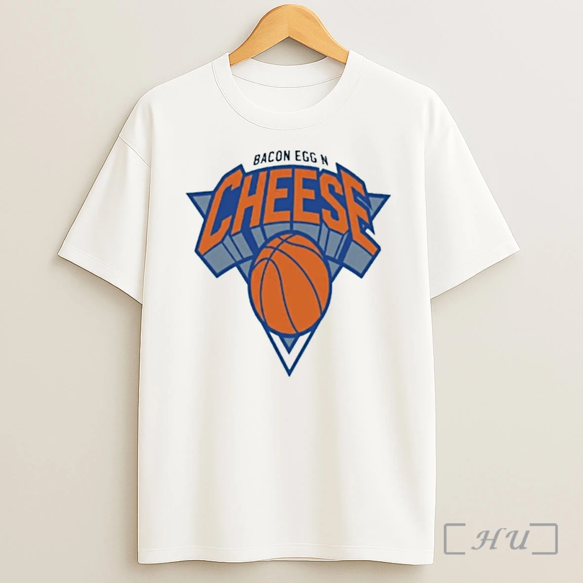 Officials New York Knicks Bacon Egg N Cheese Logo Shirt