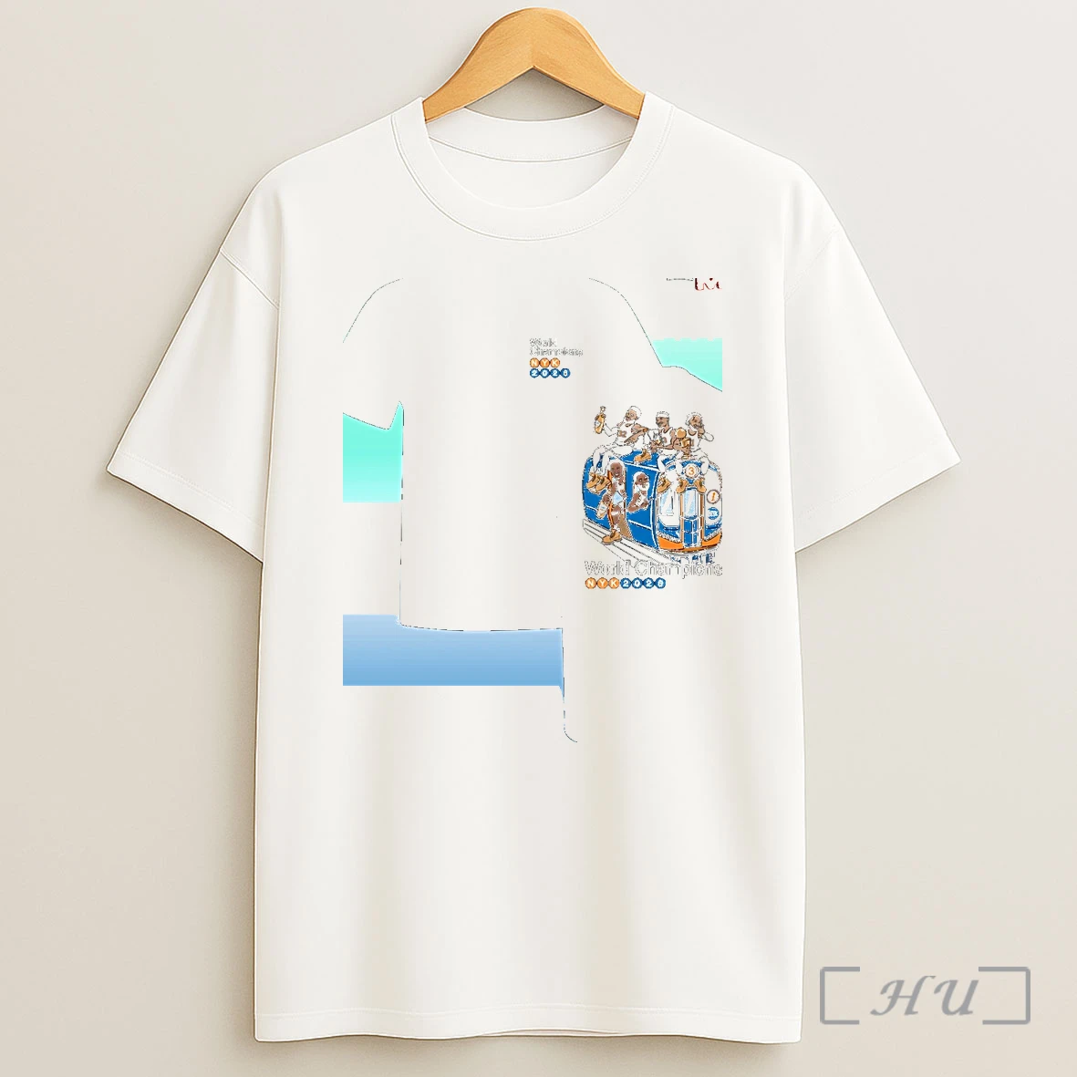 Officials New York Knicks Nyk World Champions 2026 Subway Caricatures Training Shirt