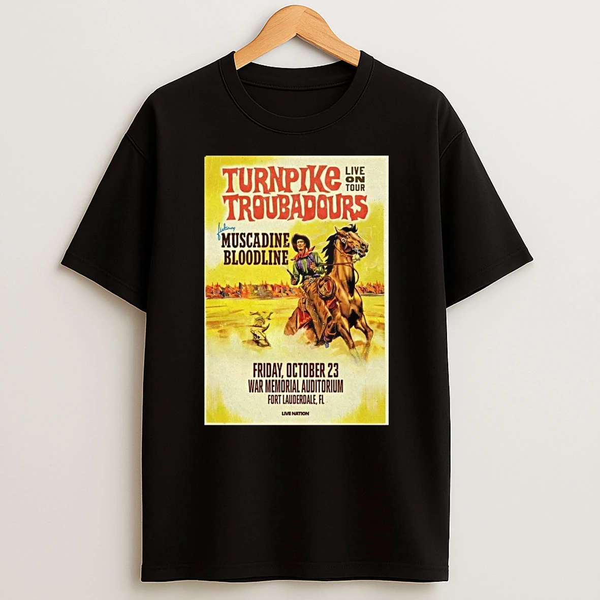 Officials The Turnpike Troubadours War Memorial Auditorium On October 23 2026 Premium T Shirt Sweatshirt Hoodie