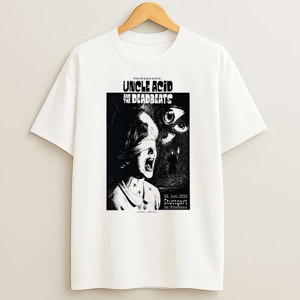Officials Uncle Acid June 26 2026 Club Im Wizemann Stuttgart Germany Premium T Shirt Sweatshirt Hoodie