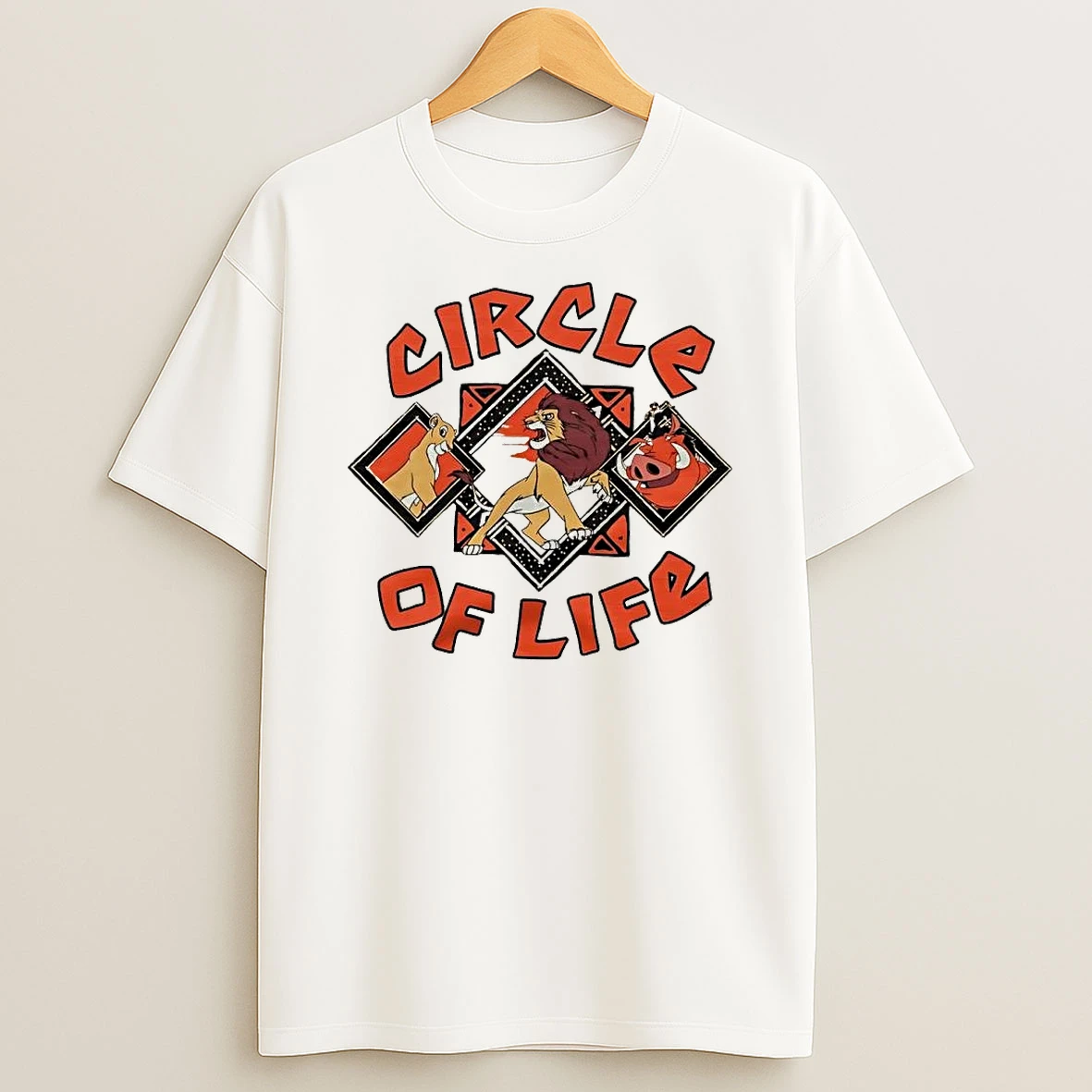 The Lion King Simba Nala And Pumbaa Circle Of Life T Shirt