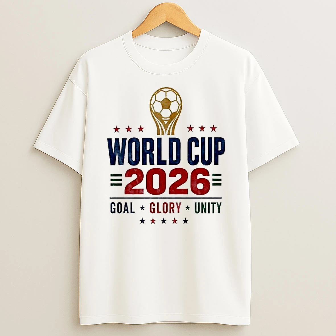World Cup 2026 Apparel Goal Glory Unity Soccer T Shirt