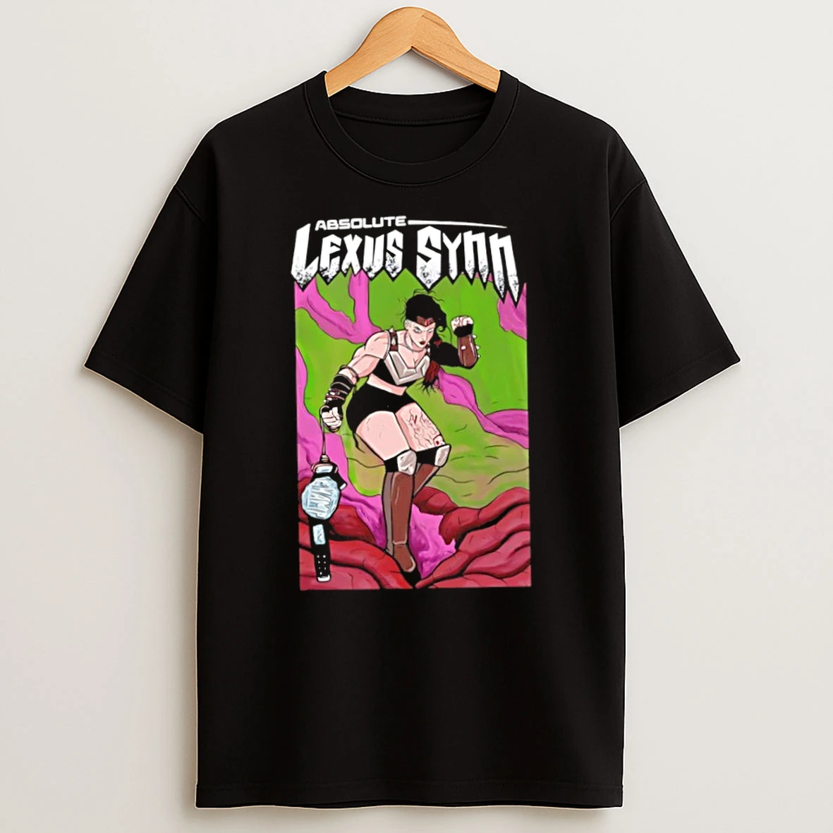Absolute Lexus Synn Champ Wrestling Champion T Shirt