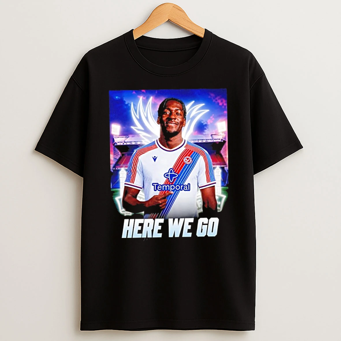 Axel Disasi To Crystal Palace Here We Go T Shirt
